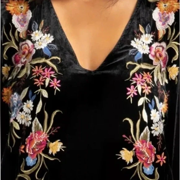 Johnny Was heavily embroidered “Isla” dress NWT - Picture 2 of 12